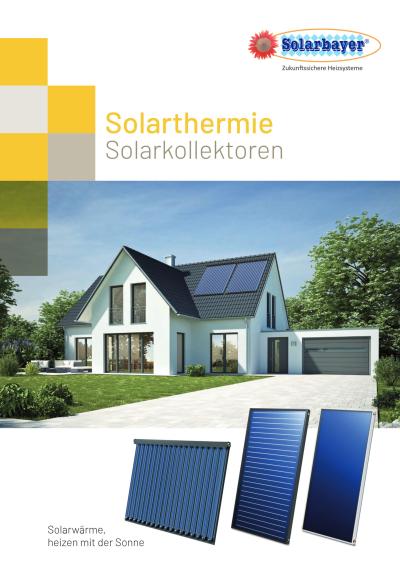 Prospekt Solarthermie