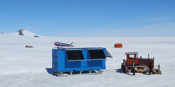 Solaranlage Antarktis