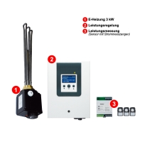 PV energy manager 0-3 kW / electricity heating incl. current measurement and electric heating rod