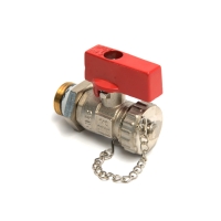 Filling & draining valve tap 1/2" KFE valve DN15