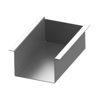 Steel tub 25-40 E/LC slide-in tub for fitting of 8 fireclay bricks