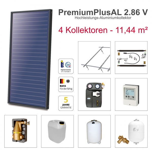 4308004 Solarbayer PremiumPlus AL Anschlussstück 3/4" aus Edelstahl 